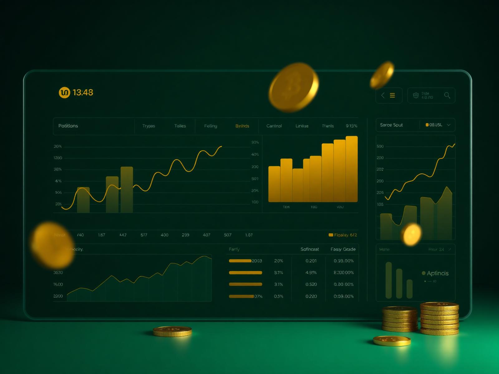 Dashboard financeiro Meta Vital